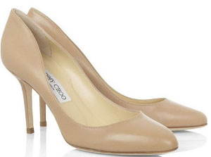 beige color pumps