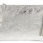 Can I carry a silver clutch bag with a red dress & black heels?