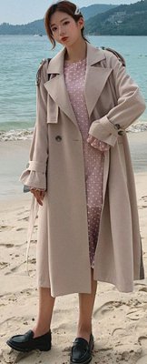 What kind of beach coat can I wear over sundresses, pants & linen shorts?