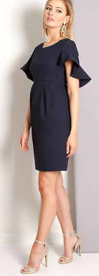 Can I wear nude color pumps with a navy blue dress to a March wedding?
