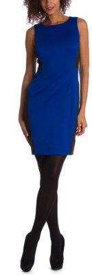 How can I style an azure color dress?