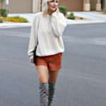 Can you wear over the knee boots with shorts?
