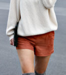 Can you wear over the knee boots with shorts?