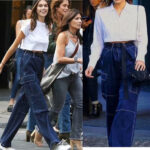 What is the latest denim trend for fall 2022?