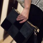 Is a leather clutch appropriate for an evening bag?