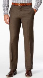 Can men's wool dress pants be hand washed instead of dry cleaned?