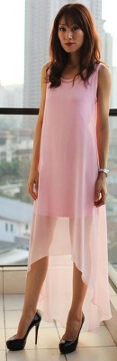 black shoes with pink dress
