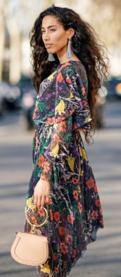 How to Style Floral Prints for Winter?