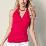 Can you wear jewelry with halter style tops?