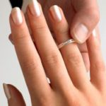 What color nail polish should a bride wear?