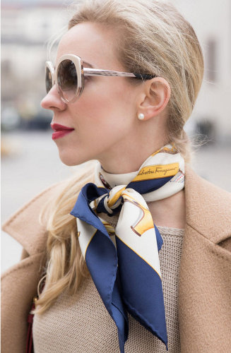 Are neck scarves in fashion?