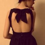 Can I wear an open back dress to a wedding?