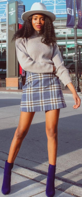 Plaids,Trendy and Classic