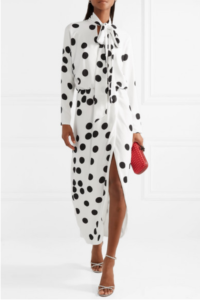 How do you choose clothes with polka dots?