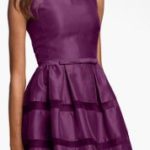 Do blush shoes goes with a plum purple dress?
