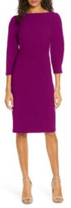 Do blush shoes goes with a plum purple dress?