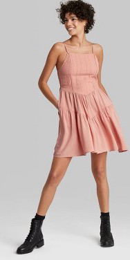 Can I wear a pink / rose color dress for an evening dinner?