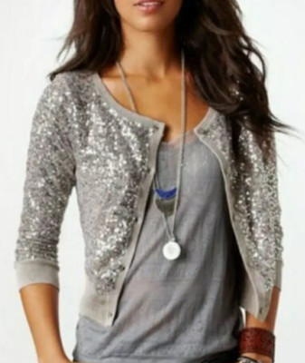 Are sequined cardigans “out of style”?