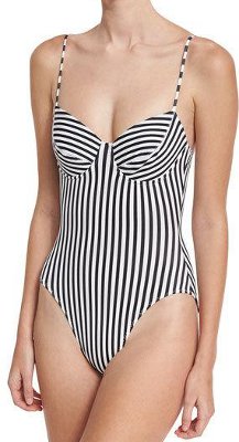 What style(s) swimsuit is most flattering on small busted women?
