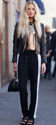 Can you wear track pants to work?
